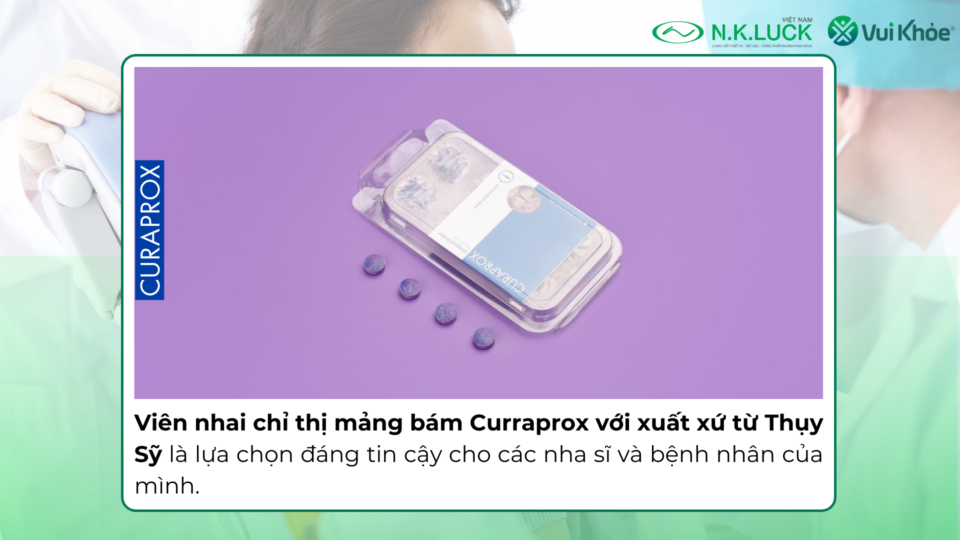 Lợi Ích Cho Nha Sĩ và Bệnh Nhân Khi Sử Dụng Viên Nhai Chỉ Thị Mảng Bám