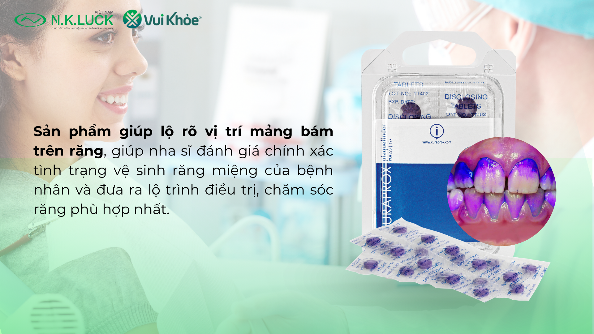 Lợi Ích Cho Nha Sĩ và Bệnh Nhân Khi Sử Dụng Viên Nhai Chỉ Thị Mảng Bám