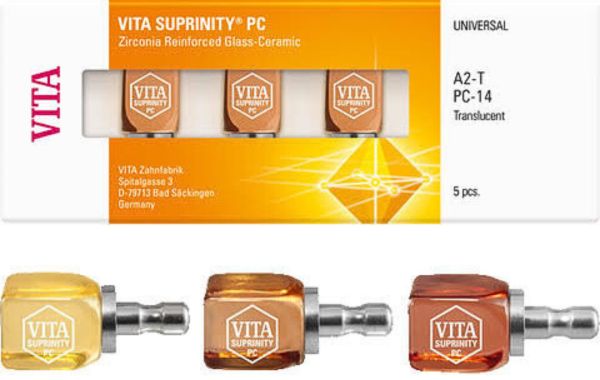 Vật liệu phục hình CAD CAM VITA SUPRINITY PC Vật liệu phục hình CAD CAM VITA SUPRINITY PC
