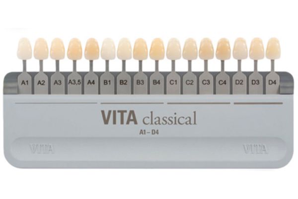 Bảng màu Vita Classic phù hợp cho răng sứ zirconia Bảng màu Vita Classic phù hợp cho răng sứ zirconia